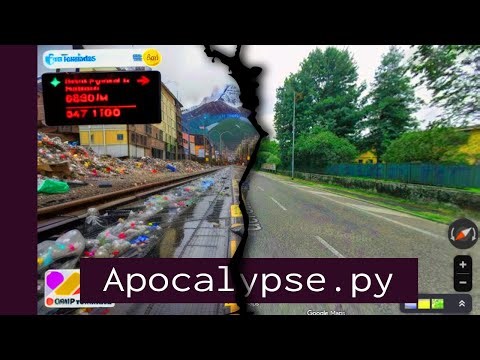 Turning Google Street View into a Plastic Apocalypse