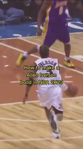 How to make a Allen Iverson “The Answer” build in NBA 2K23 #alleniverson #nba2k23 #2k23bestbuild #nba2k #nba2k23build #iverson