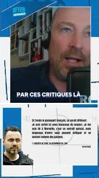 OM :"Il a dégoupillé !" Quand De Zerbi voulait prendre le passeport français