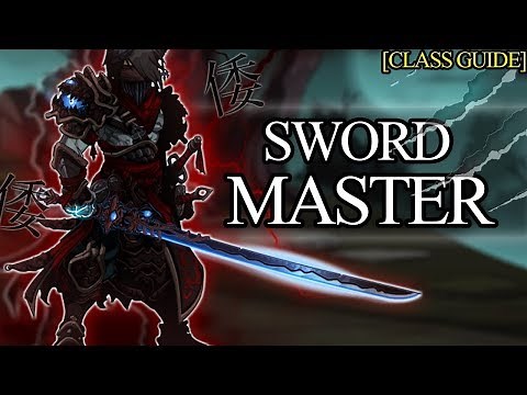 AQW - SwordMaster/BladeMaster Class Guide (Enhancement, Class Skills, Combos, Soloing, Farming, PvP)