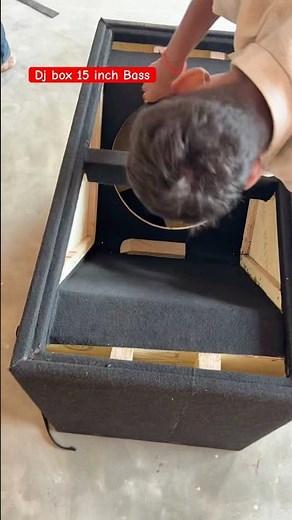 New dj box 15 inch Bass #dj short # dj virl