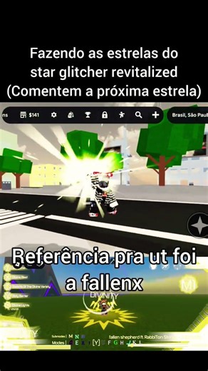 fazendo as estrelas do star glitcher revitalized #roblox #naoflopa #starglitcher #jujutsushenanigans