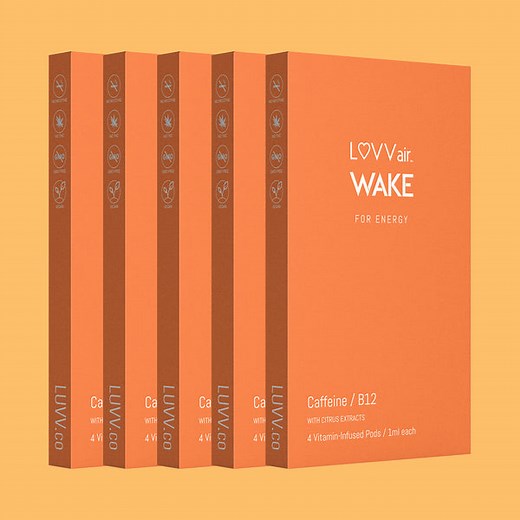 Caffeine Pods - Citrus Flavored Refreshing Pods