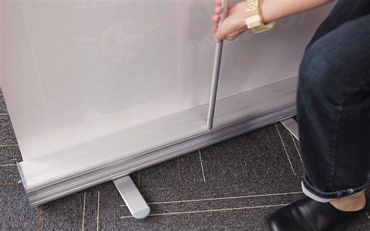 易拉宝安装视频