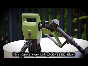 Sealey TP6818 Electric Drum Pump - Efficient and Versatile Fluid Transfer Solution