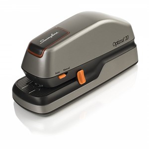 Swingline Optima 20 Electric Stapler 20 Sheets Silver - Electric Staplers