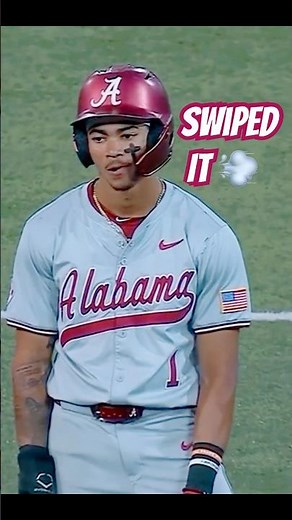 Lebron Steals Second… Fowler Scores ⚡️🔥 | Alabama Baseball