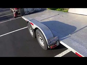 FOR SALE Jim Glo Tilt bed 21 ft. Open Trailer