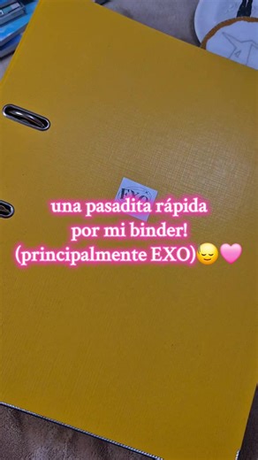 acompañame a revisar mis últimas photocards para el binder! #exo #collector #photocards #chile #exol