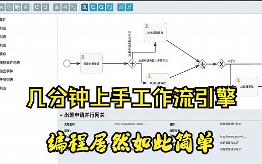 几分钟教你上手一套好用的工作流引擎，activiti flowable