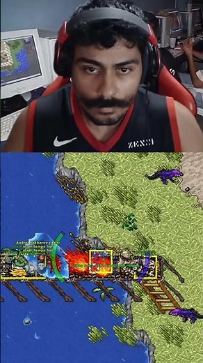 Nobody believed I'd make it out alive in Tibia. #shorts