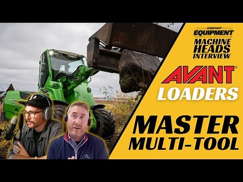 Breaking Down Avant Tecno's Small Articulated Loader Lineup with U.S. President Beau Slavens