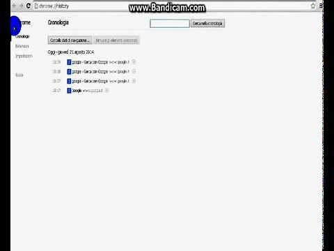 Come cancellare la cronologia dal PC