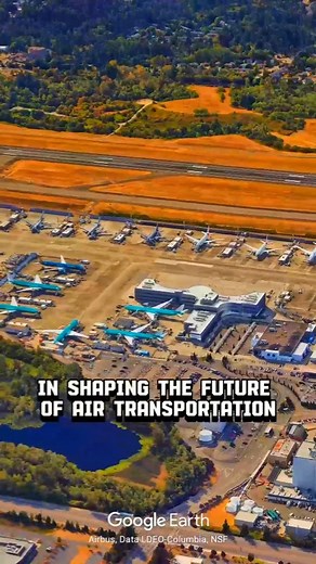 The Boeing Everett Factory, located in Everett, Washington, is the largest building in the world by volume, covering over 13 million cubic meters (472 million cubic feet). It was built in 1967 to accommodate the production of the Boeing 747, and since then, it has produced several iconic aircraft, including the 767, 777, and 787 Dreamliner. The factory spans 98.7 acres and includes assembly lines, offices, and supporting infrastructure. Tours of the factory are popular, providing a glimpse into