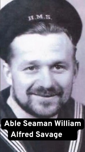 Able Seaman William Alfred Savage VC #history #military #victoriacross #ww2