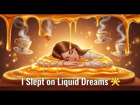 Lady Sleeps on Beds Made of Jelly, Honey, Tea, and More | Dream Room Series