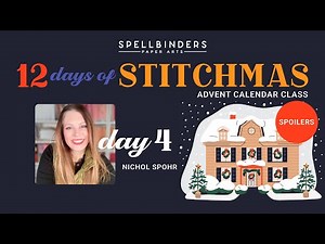 SPOILER! 12 Days of Stitchmas Advent Calendar 2025 | Day 4 with Nichol Spohr