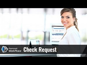 Paramount WorkPlace: Check Request
