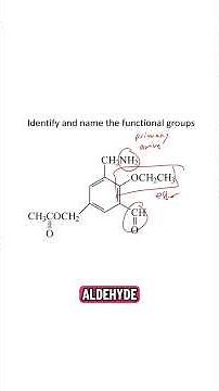 Can you name the functional groups?