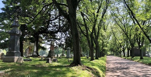 ‘Walk Through History’ at Greenwood Cemetery, Muscatine