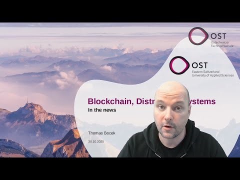 Distributed Systems & Blockchain - In the News