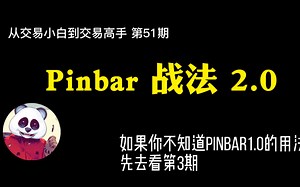 【第51期】Pinbar战法2.0