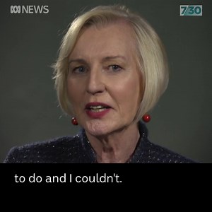 Catherine McGregor speaks to students