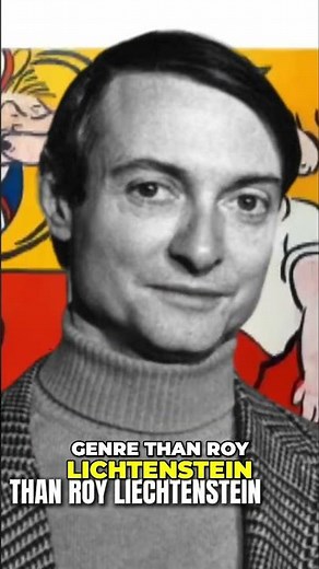Roy Lichtenstein: 15 Shocking Facts About Pop Art Legend! #shorts