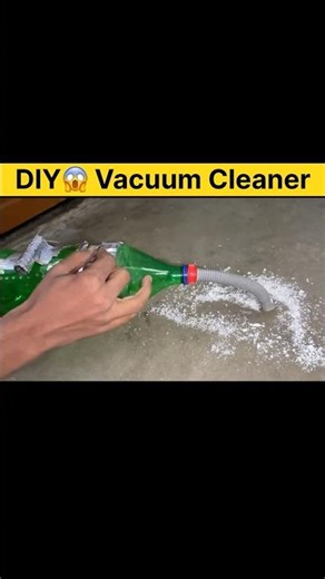 Homemade Vaccum cleaner from Led bulb | #vacuumcleaner #youtubeshorts #tech #dcmotor #shorts