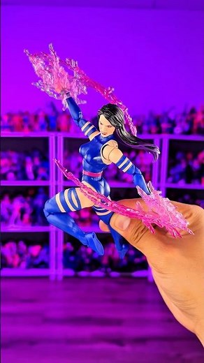 Target Exclusive Gameverse Marvel Super Heroes Psylocke and Thanos Marvel Legends action figures