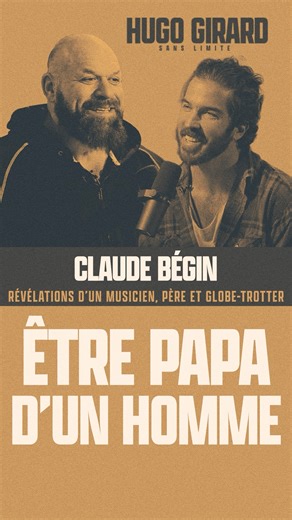 L’impression de devenir moins utile en tant que papa, ça fesse… L'épisode avec Claude Bégin est en ligne 👉 https://www.youtube.com/watch?v=AZuApo2xiBA Claude Bégin Hugo Girard | Hugo Girard Sans Limite Podcast