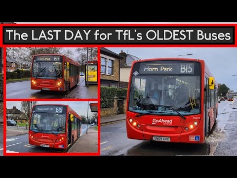The LAST DAY for London's OLDEST Buses - Route B15's Operator Change Explained (Arriva - GoAhead)