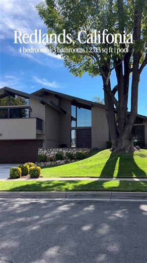Stunning Mid-Century Modern Home in South Redlands