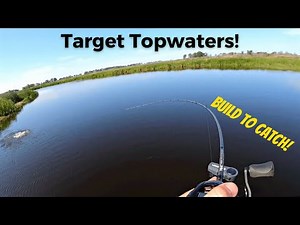 The Perfect Topwater Rod! Build to Catch! MHX NMB-843