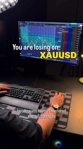 SIMPLE CONCEPTS TO MASTER FOR XAUUSD #forexeducation #trading #tradingstrategy #forex