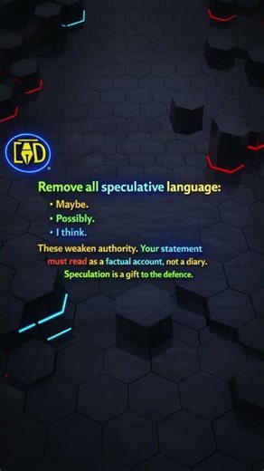 This Witness Statement Mistake Destroys Claims