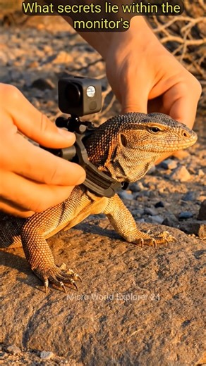 Hidden World of the Desert Dragon! 🦎🏜️