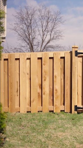 ✨ New 4' Cedar Shadowbox Fence Installed in Bolingbrook, IL! 🌳