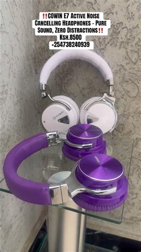 Cowin E7 headphones ☎️0738240939
