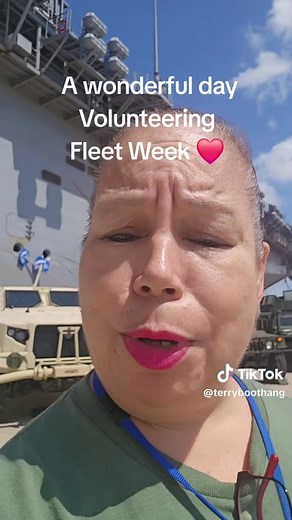 Heartfelt volunteering at Fleet Week Houston