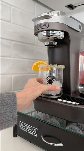 Setting up and restocking my new Bartesian Cocktail Maker! #asmr #restock