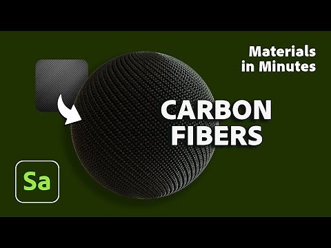 Make Carbon Fibers in Substance 3D Sampler | Materials In Minutes #19 | Adobe Substance 3D