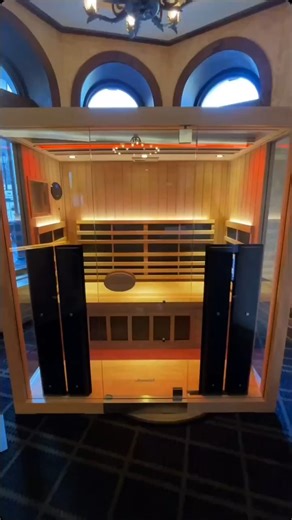 Step inside a space designed for restoration. The Jacuzzi® Infrared Sauna combines soothing heat and light therapy to rejuvenate your body and calm your mind. Discover the benefits today: https://www.arctichomeliving.com/saunas/ #InfraredTherapy #RedLightTherapy #Sauna #Jacuzzi #HomeWellness #WellnessRetreatAtHome #ArcticHome | Arctic Home