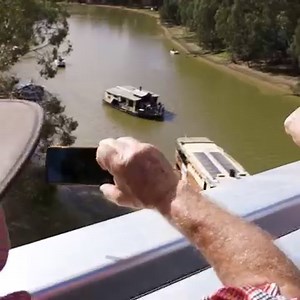 It's been over 140 years since a bridge over the Murray opened at Echuca. Until this week. Construction of the Dhungala Bridge supported over 1,500 jobs, and 10,000 cars are expected to cross it each day. The first of them went over on Monday. Take a look. | Dan Andrews