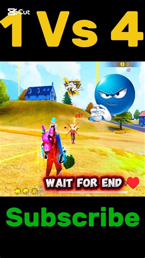 1 Vs 4 Clutch 🔥🤙 #dpi #pocom2prodpi #2fingercustomhud #freefire