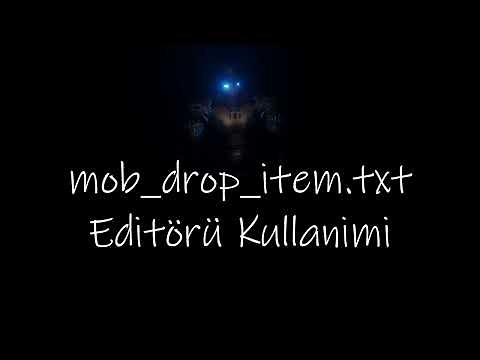Metin2 Mob Drop İtem Editörü Programı Kullanımı