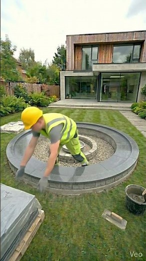 I Built a Perfect Round Sunken Fire Pit in My Backyard 🔥