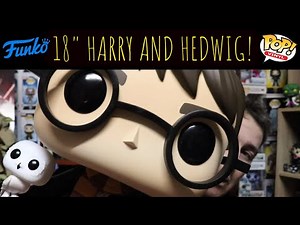 The biggest Funko Pop I have ever seen! Unboxing the 18 inch Harry Potter with Hedwig!