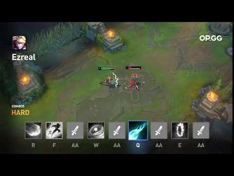 Ezreal Full damage dealing combo