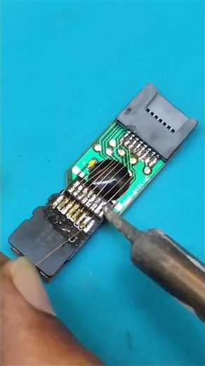 Memory Fix With Card Reader || Making Pen Drive From SD Card #shorts #mobilerepairing